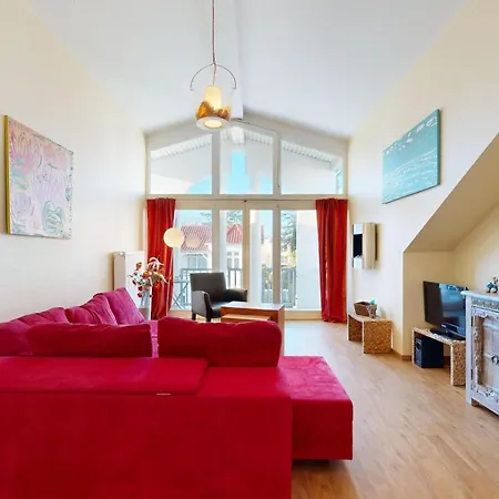 Strandnahe Mit 2 Schlafzimmern Und Balkon, Strandidyll, * Binz